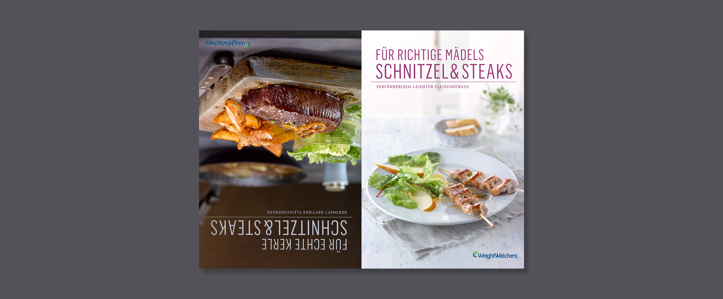 books - weight watchers - schnitzel & steaks - wendecover