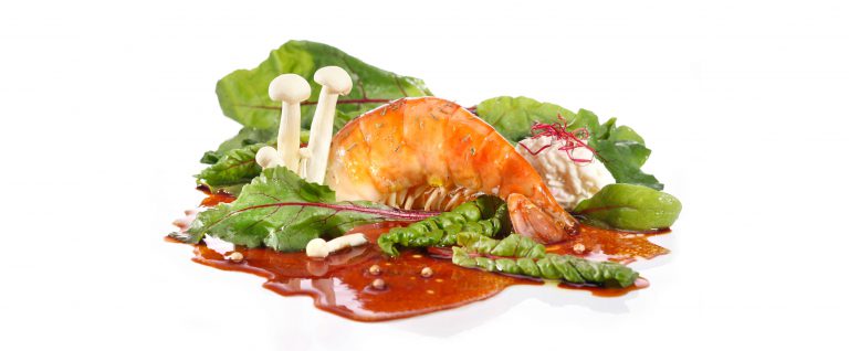editorial - haute cuisine - king prawn